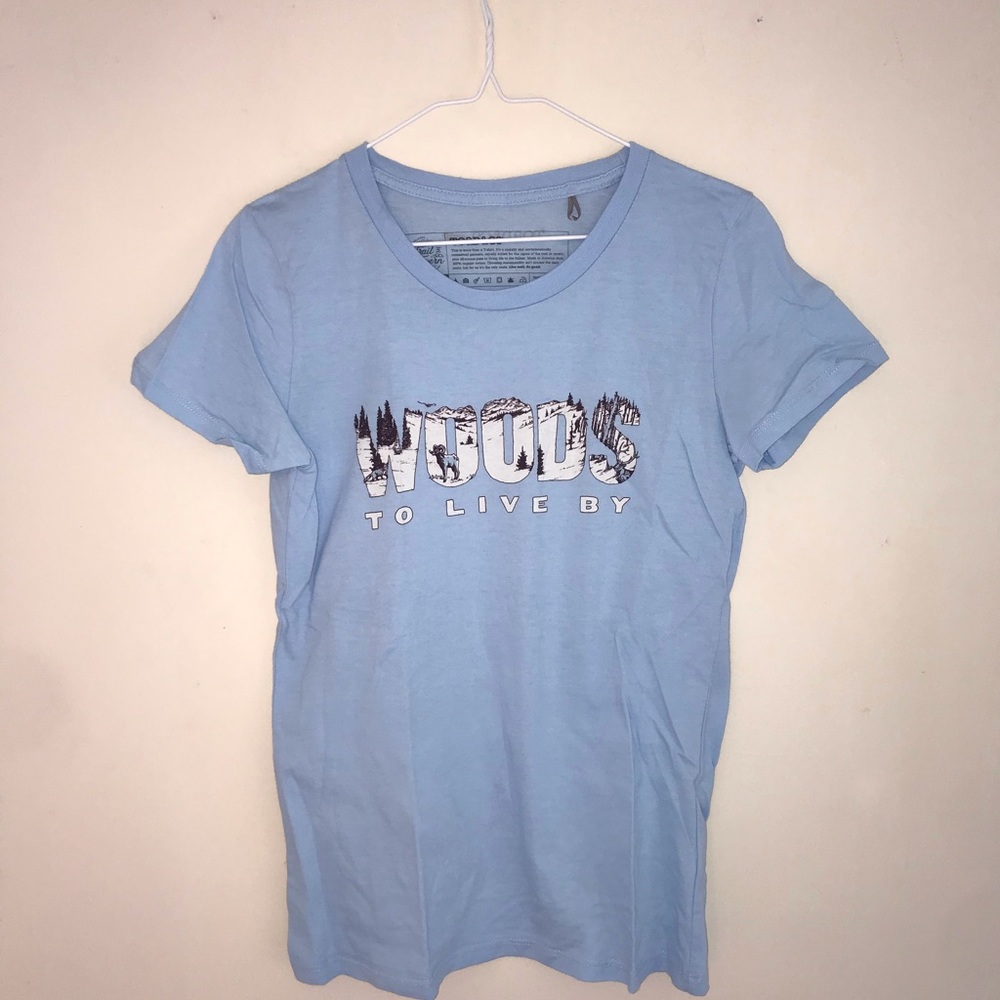 Woods to Live By -pun shirt